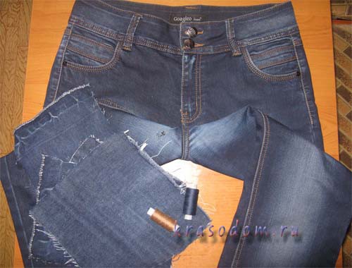 ремонт джинс пошаговое фото2