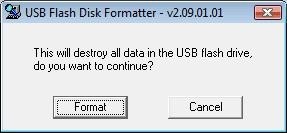 USB Flash Disk Formmater 2.09.01.01